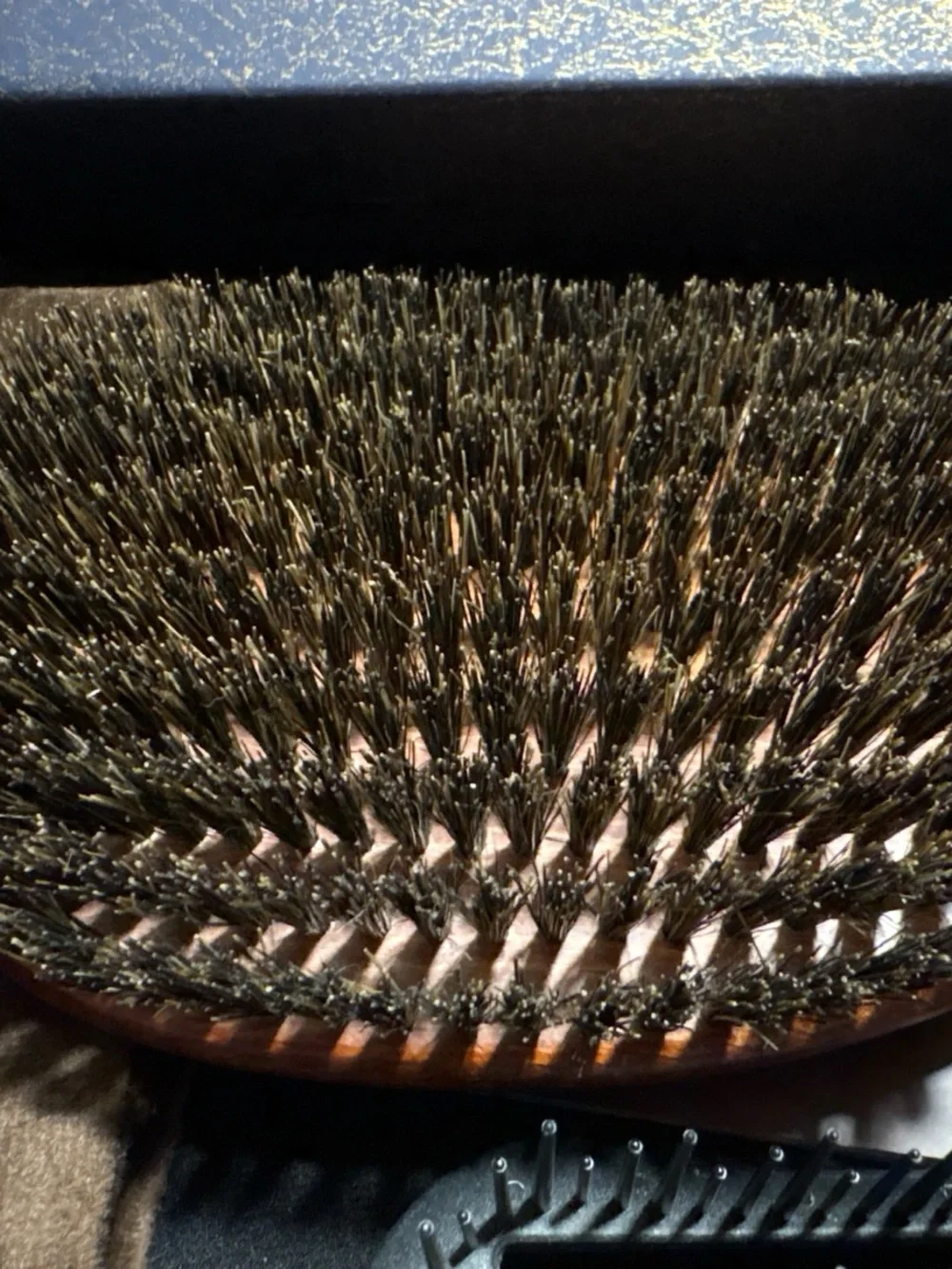 OUMIGIZ Luxury Boar Bristle Hair Brush Gift Set